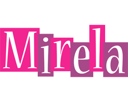 Mirela whine logo