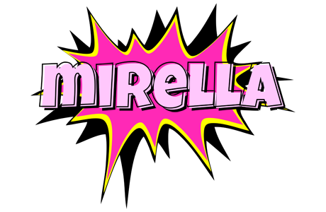 Mirella badabing logo