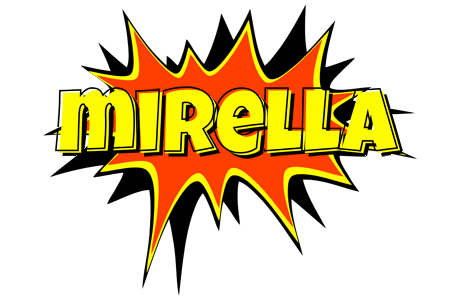 Mirella bazinga logo