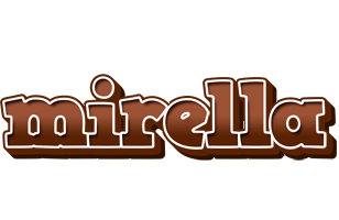 Mirella brownie logo
