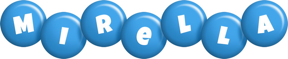 Mirella candy-blue logo