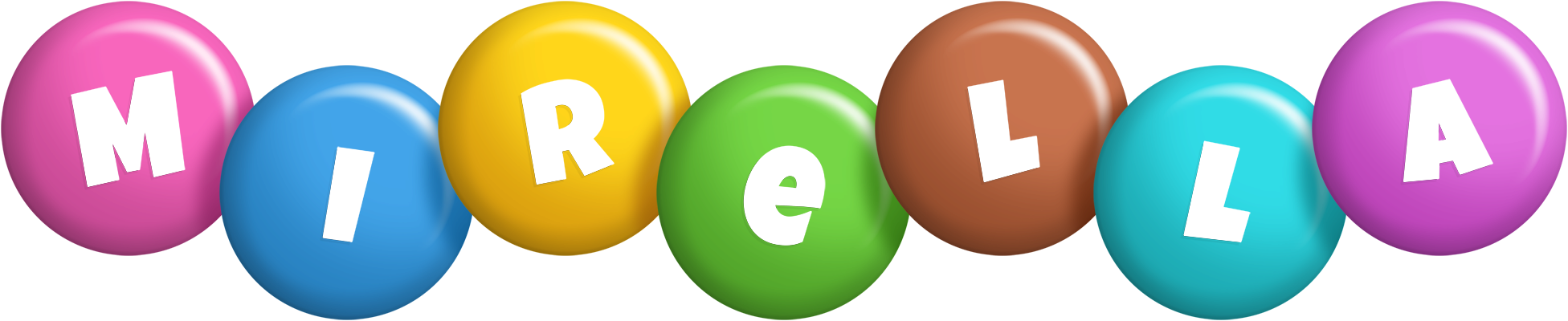 Mirella candy logo