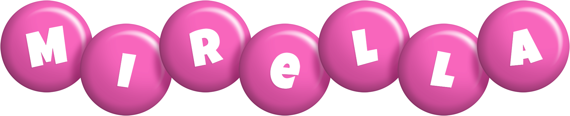 Mirella candy-pink logo