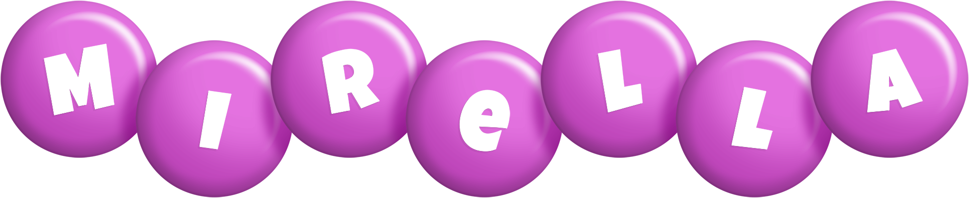 Mirella candy-purple logo