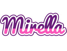 Mirella cheerful logo