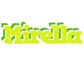 Mirella citrus logo