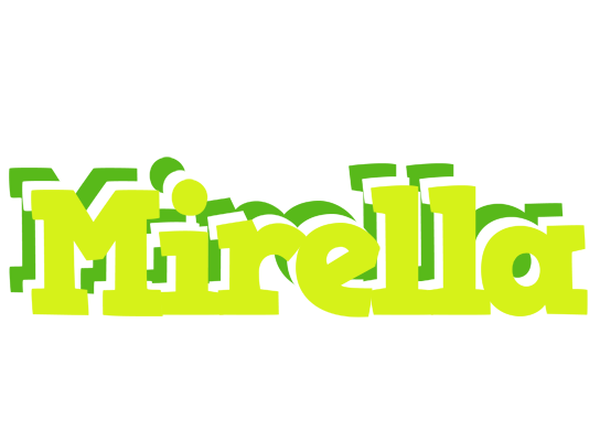 Mirella citrus logo