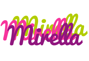 Mirella flowers logo