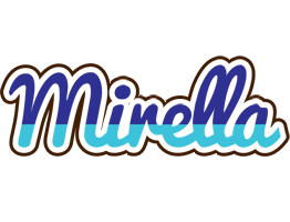 Mirella raining logo