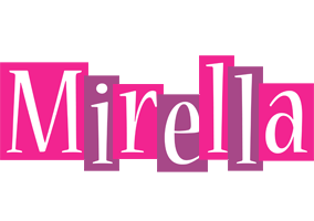 Mirella whine logo
