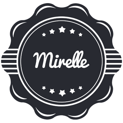 Mirelle badge logo