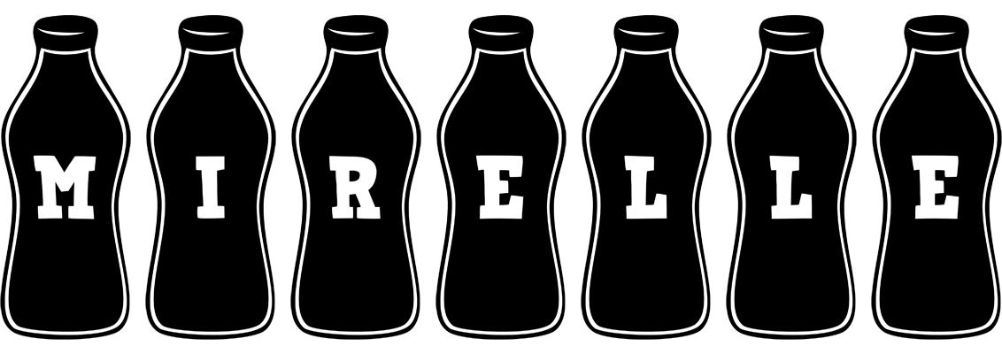 Mirelle bottle logo