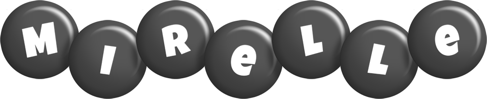 Mirelle candy-black logo