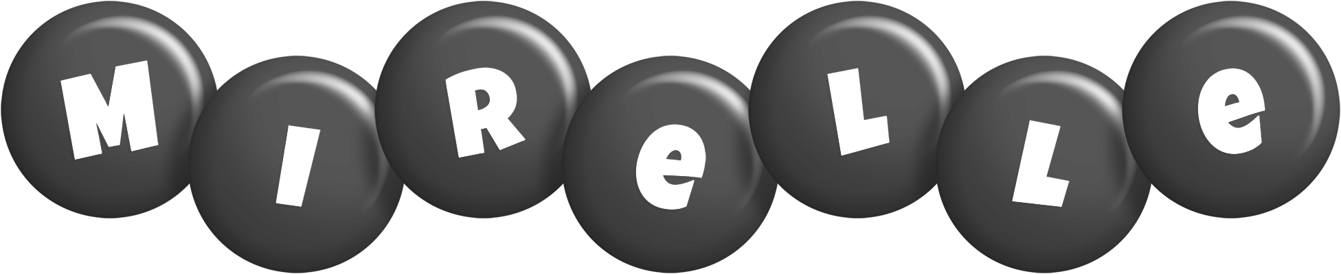 Mirelle candy-black logo
