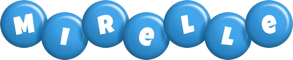 Mirelle candy-blue logo