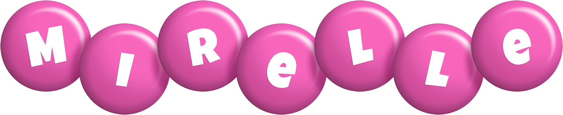 Mirelle candy-pink logo