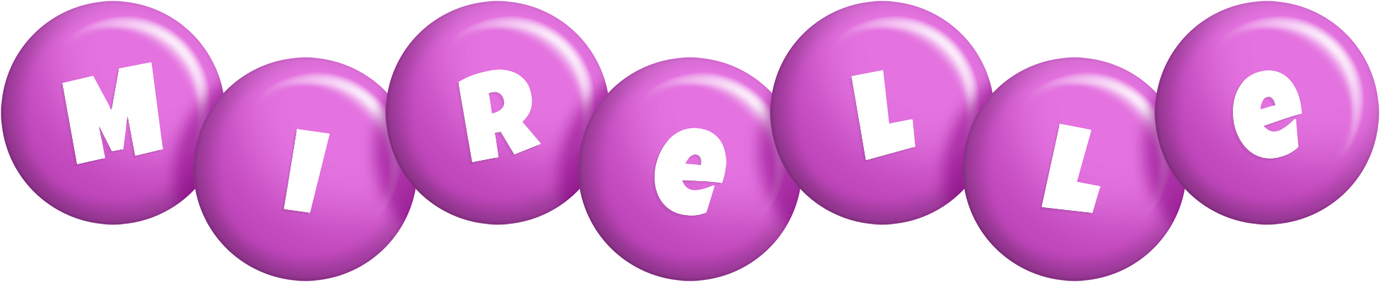 Mirelle candy-purple logo