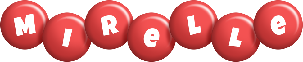 Mirelle candy-red logo