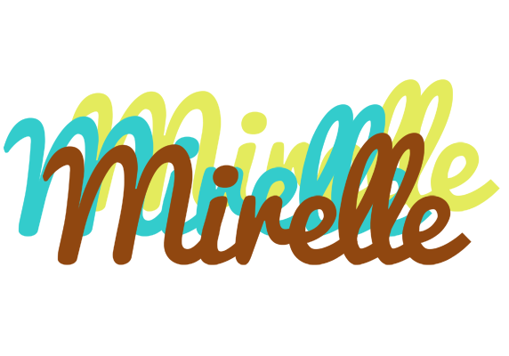 Mirelle cupcake logo