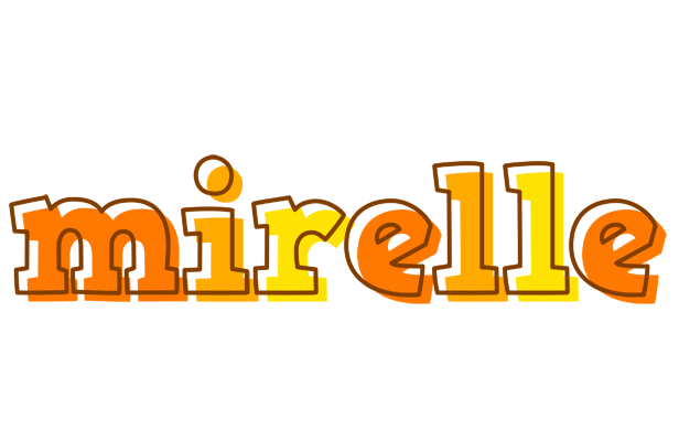 Mirelle desert logo