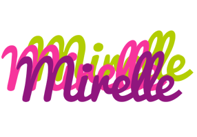 Mirelle flowers logo