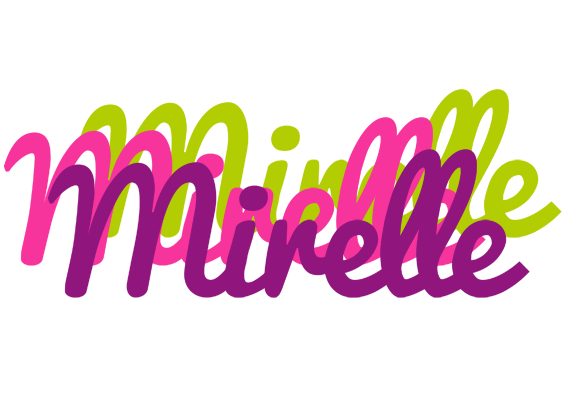 Mirelle flowers logo