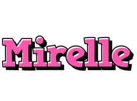 Mirelle girlish logo
