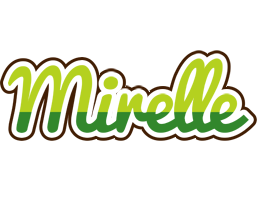 Mirelle golfing logo