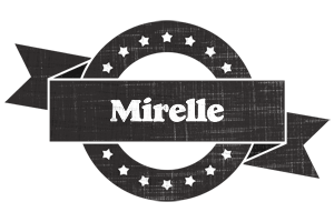 Mirelle grunge logo