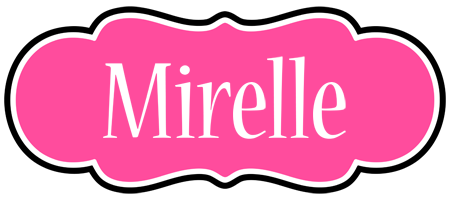 Mirelle invitation logo