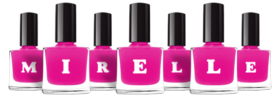 Mirelle nails logo