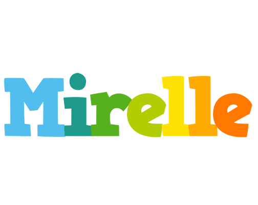 Mirelle rainbows logo
