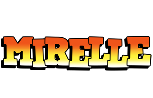 Mirelle sunset logo