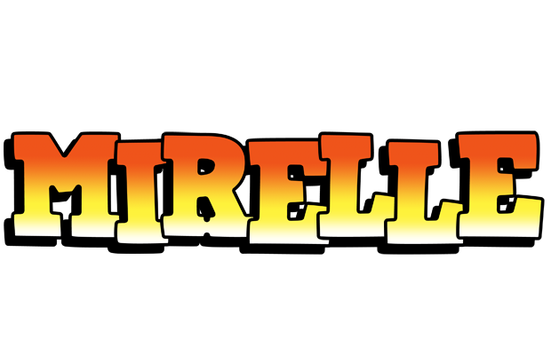 Mirelle sunset logo