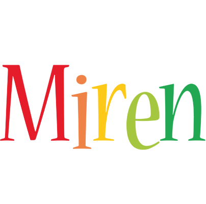Miren birthday logo