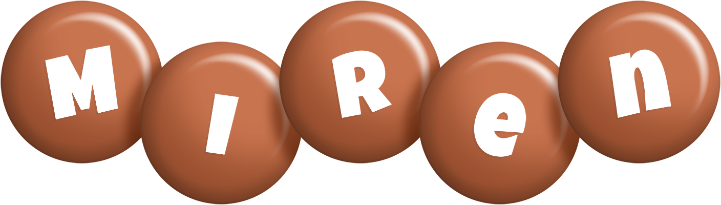Miren candy-brown logo