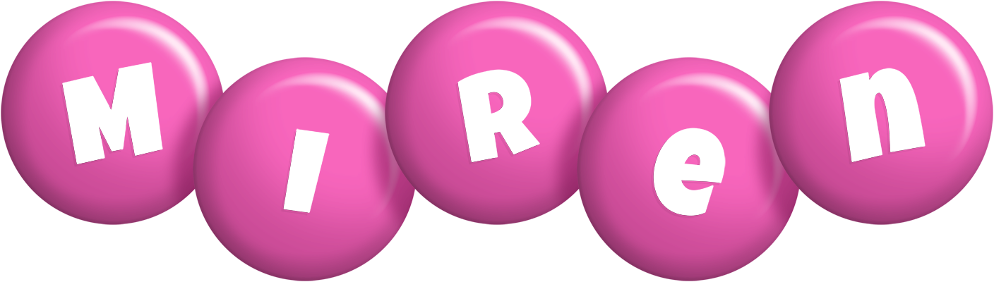 Miren candy-pink logo