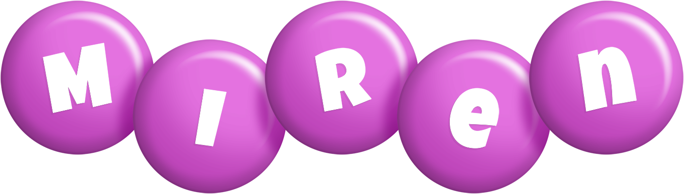 Miren candy-purple logo