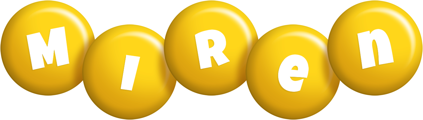 Miren candy-yellow logo