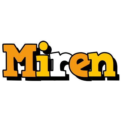 Miren cartoon logo