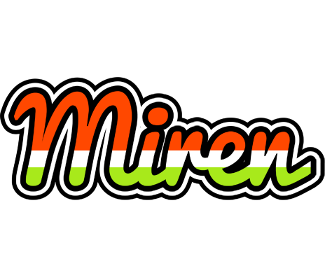 Miren exotic logo