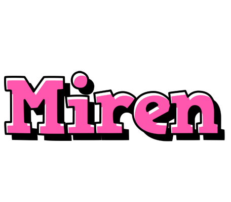 Miren girlish logo