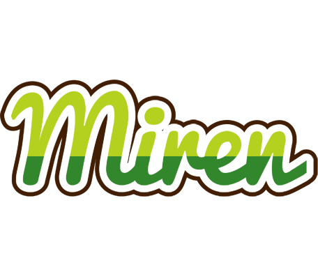 Miren golfing logo
