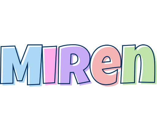 Miren pastel logo