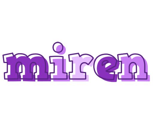Miren sensual logo