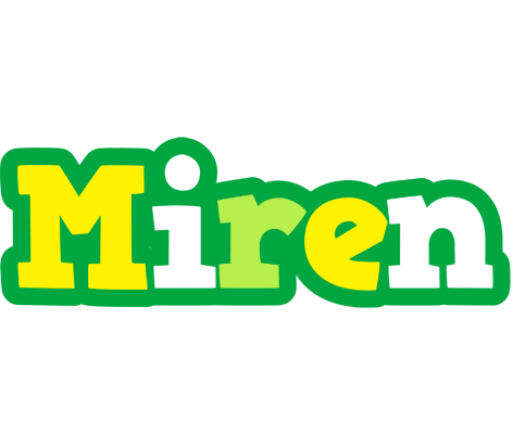 Miren soccer logo