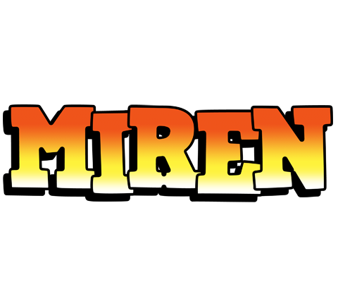Miren sunset logo