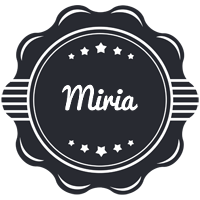 Miria badge logo