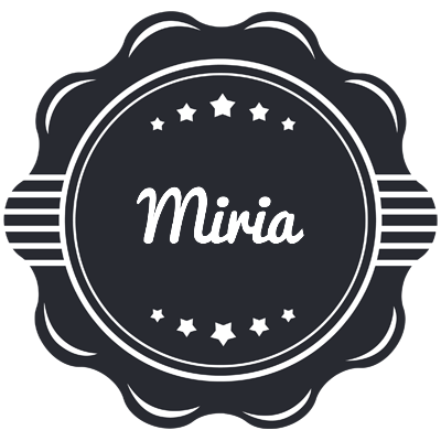 Miria badge logo
