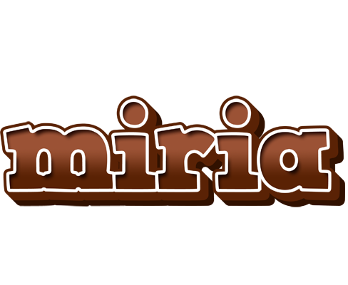Miria brownie logo